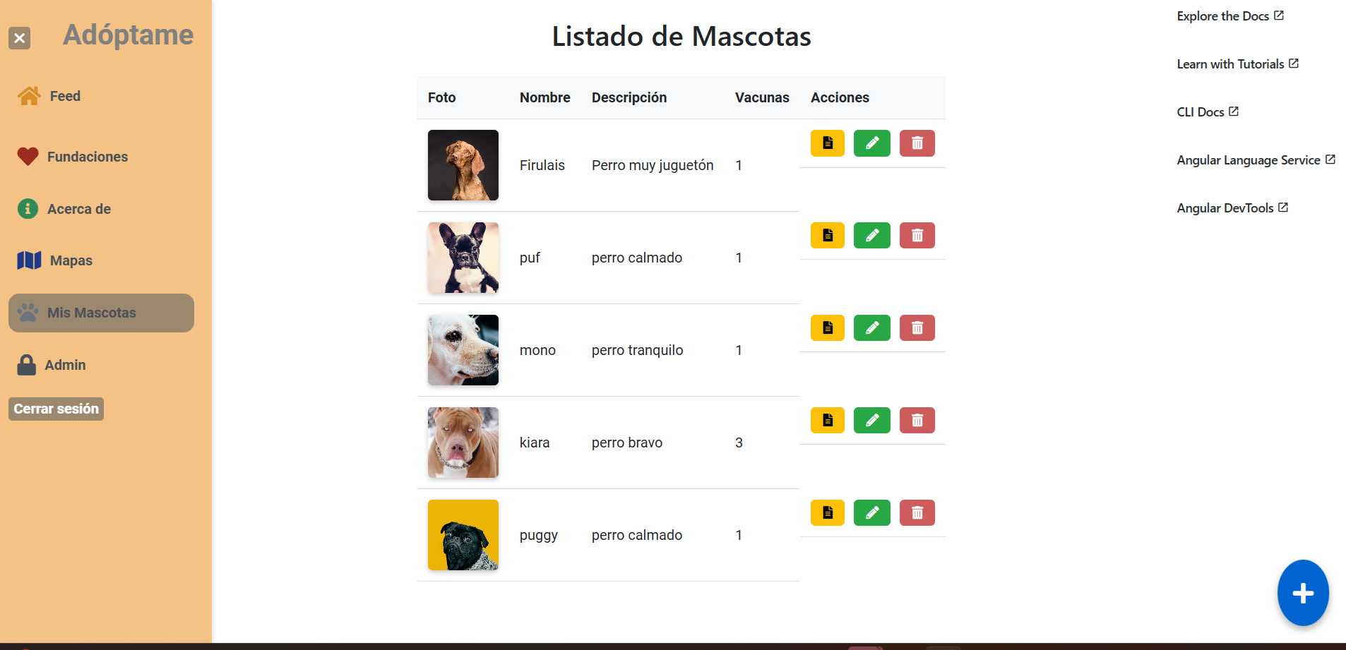 Adoptame